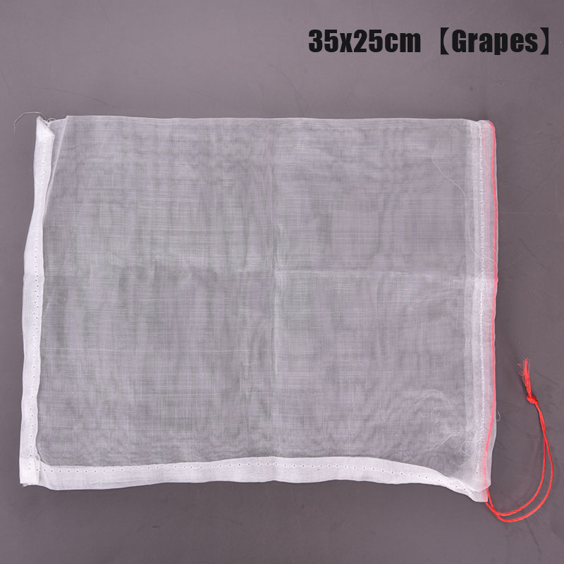 Bolsas de protección contra insectos para uvas y frutas, bolsa de malla impermeable para Control de plagas en jardín, 1 Uds.: N4