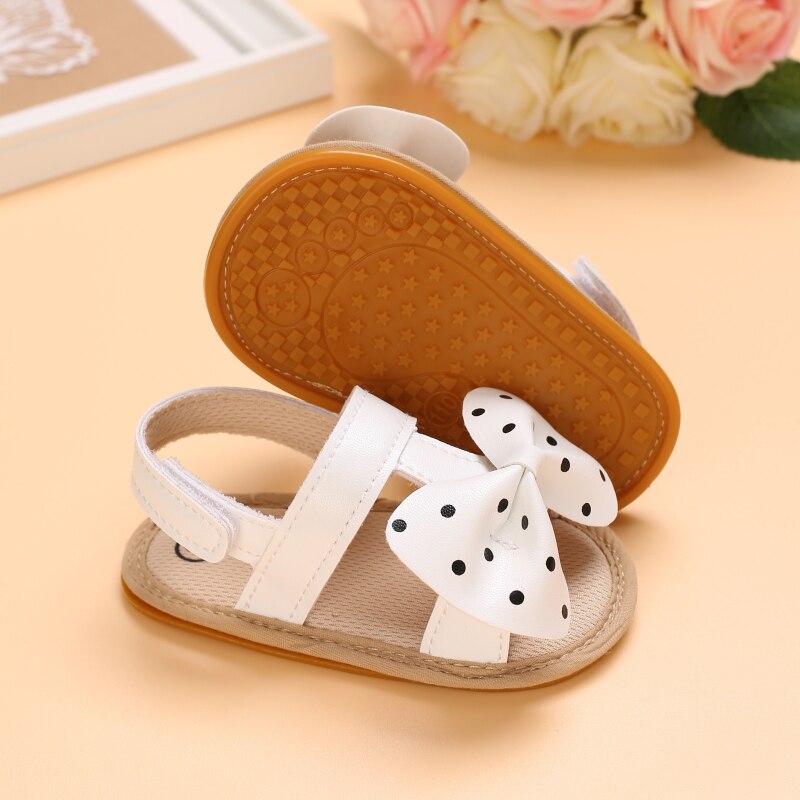 Baby Zomer Sandalen Mooie Strik Baby Prinses Schoenen 0 Tot 18 Maanden, Neonatale Recreatieve Schoen Peuters