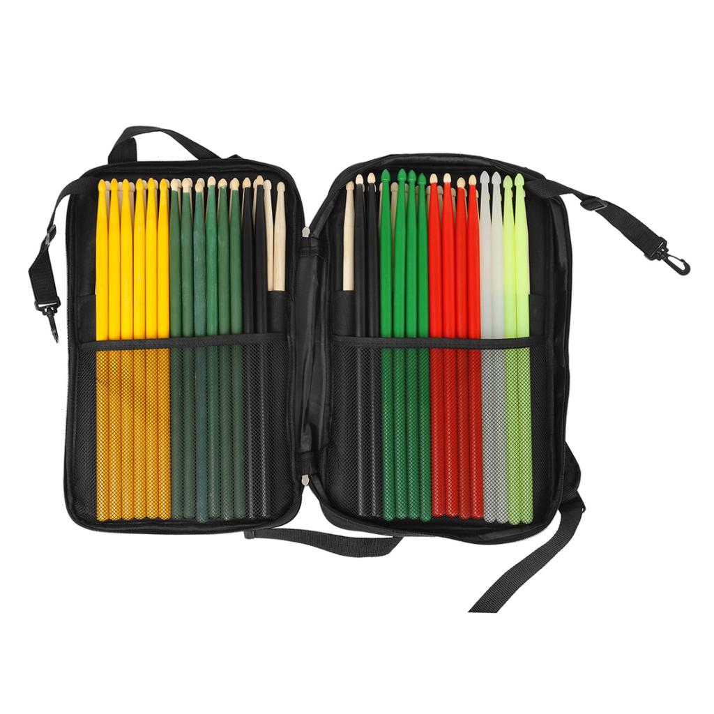 Oxford Tuch Schwarz Drumsticks Tasche Weiche Tragetasche Rucksack Für Schlagzeuger