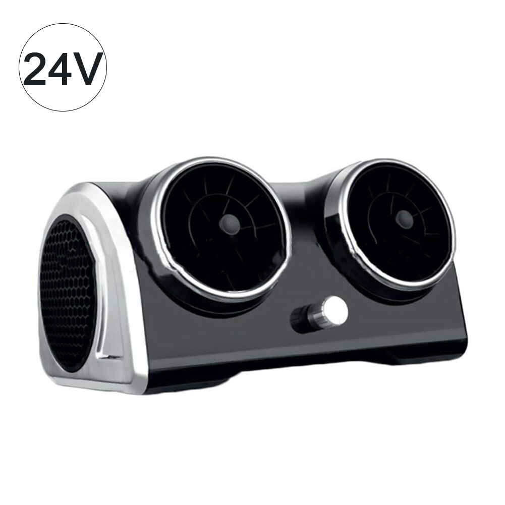 12/24V Car Bladeless Electric Car Cooling Fan Motor Cooling Portable Desktop Cooler for Vehicle Truck Rv Suv Boat Accessory: 24V