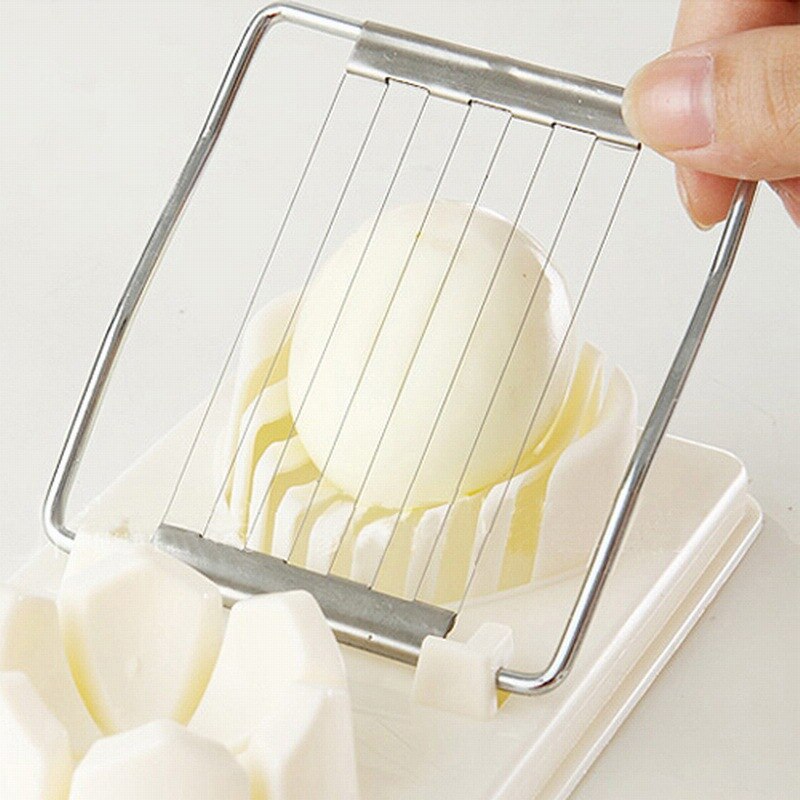 Vieruodis Egg Cutter Multifunctionele Fruit Slicer Gekookt Ei Slicer Sectie Cutter Mold Flower Edges Gadgets Keuken Benodigdheden