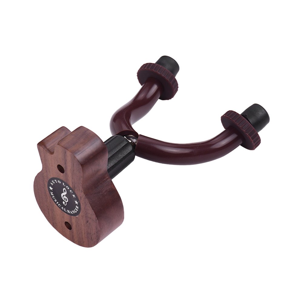 Ammoon Guitar Hanger Hook Holder Wall Mount Stand for Electric Acoustic Guitars Bass Ukulele Guitar Accessories guitar parts