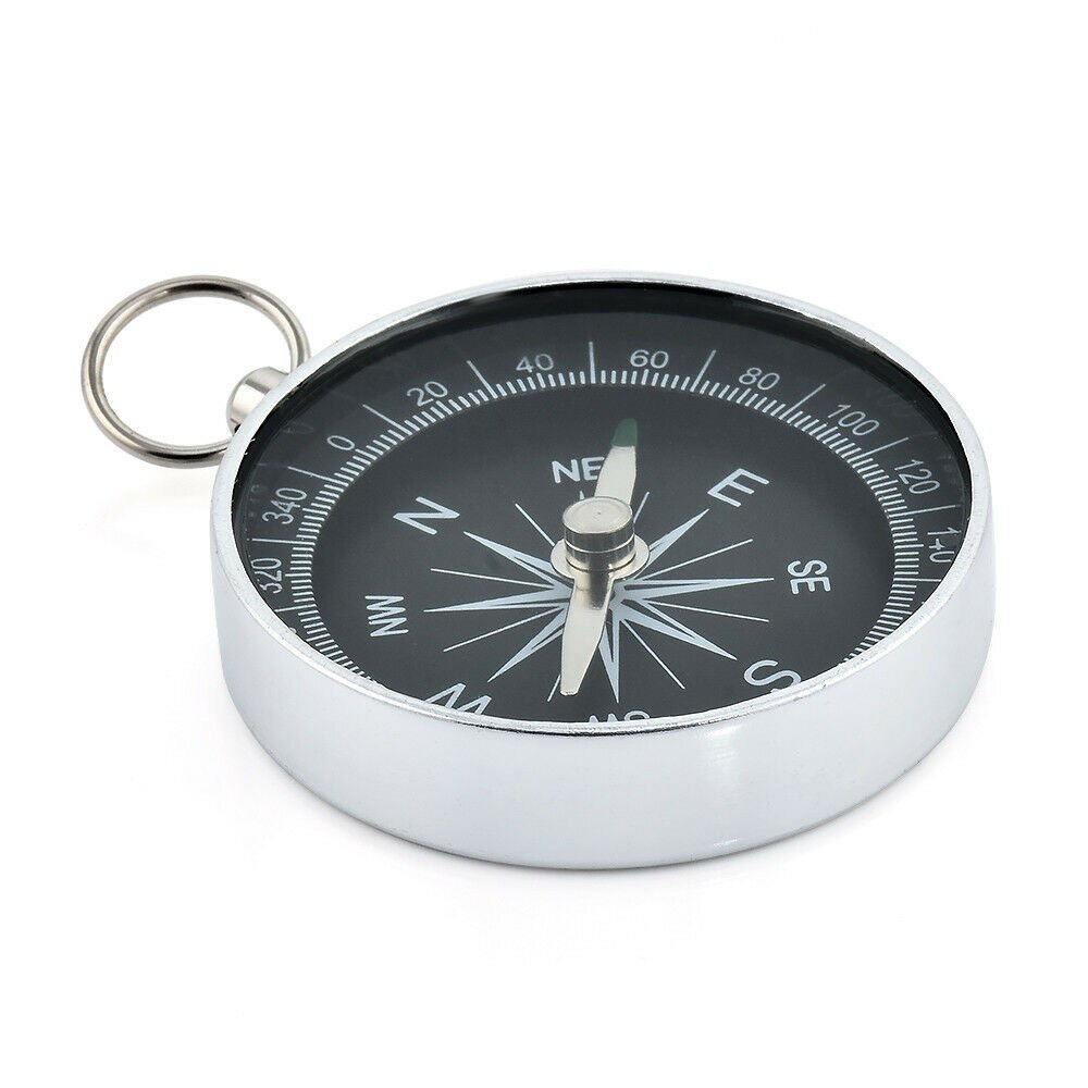 Camping Equipment Outdoor Hiking Lightweight Aluminum Wild Survival Compass Navigation Tool