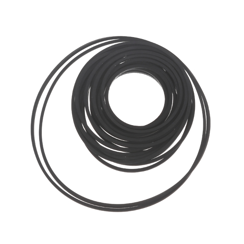 20er Pack Universal 735-65mm Mix Kassetten band Maschinen riemen sortiert Common Belt für Recorder Walkman DVD-Laufwerk