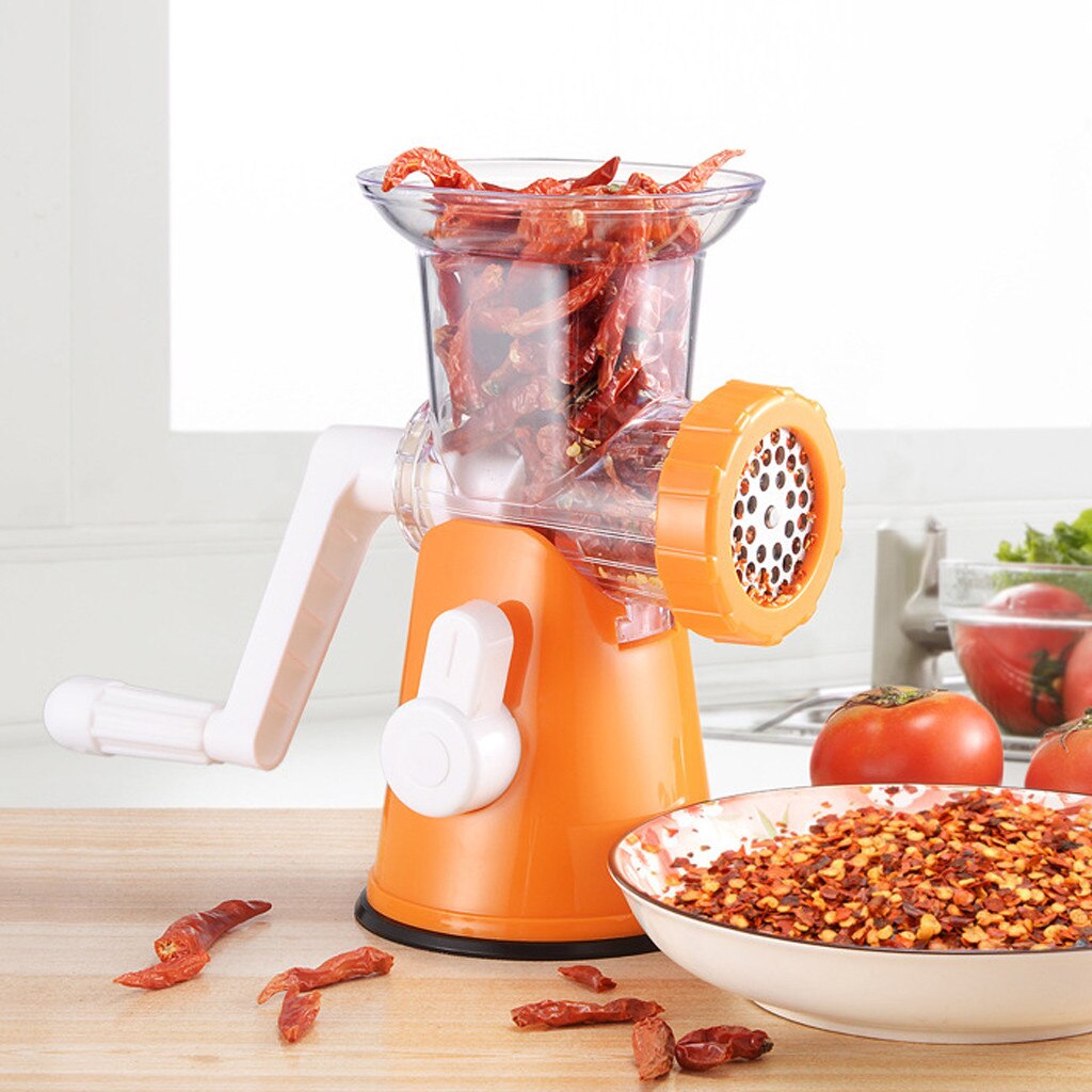 Kraftfull köttkvarn multifunktionell manuell matskärare mixer multifunktion manuell köttkvarn