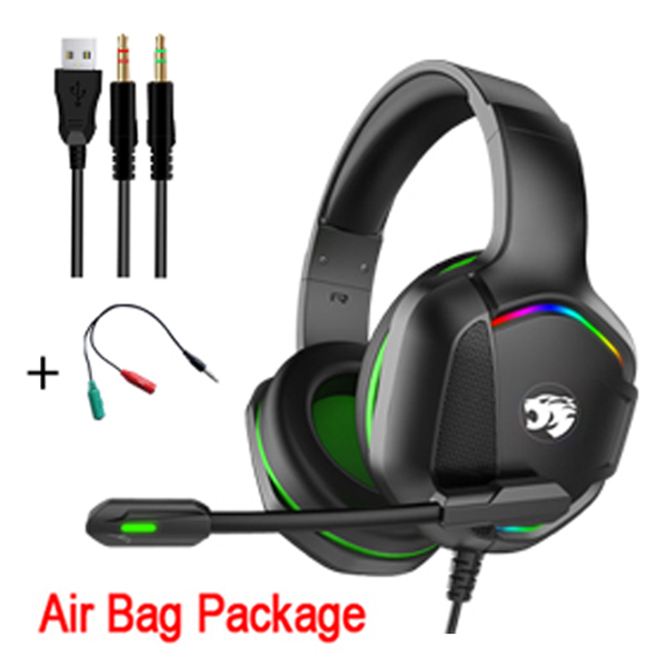 Gaming Headphones 4D Stereo RGB Marquee Earphones Headset with Microphone for Xbox One/Laptop/Computer Tablet Gamer: A36 Add cable