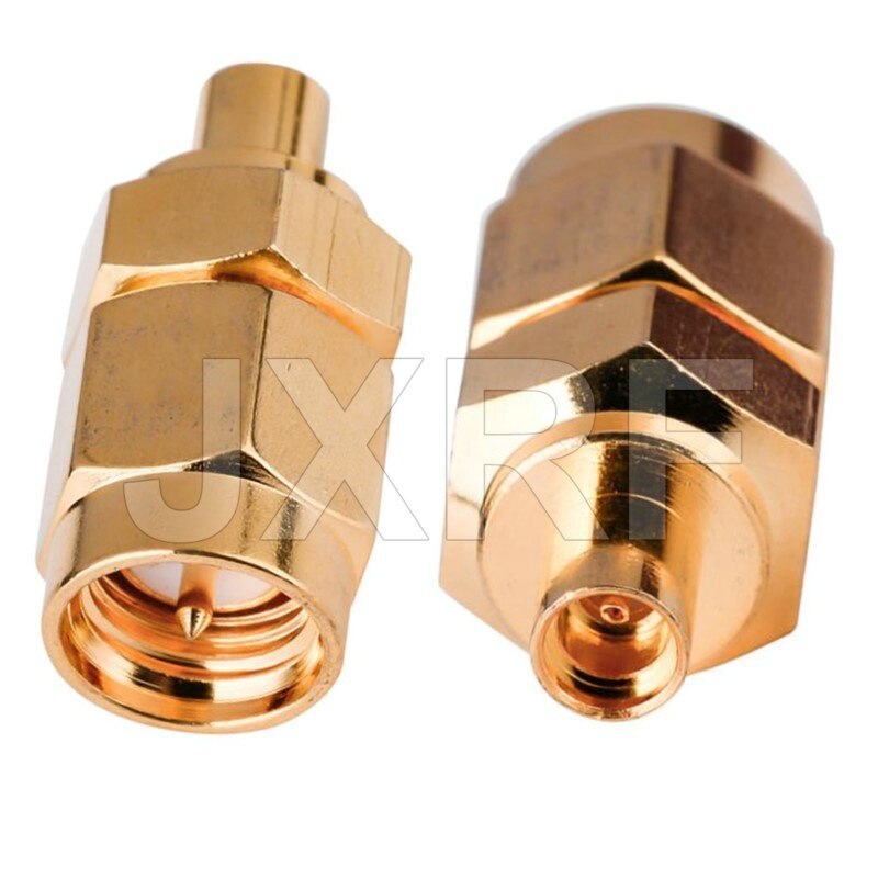 1PCS SMA To SMA SMB MCX MMCX CRC9 TS9 male female Adapter RF Connector: No 14-1PCS