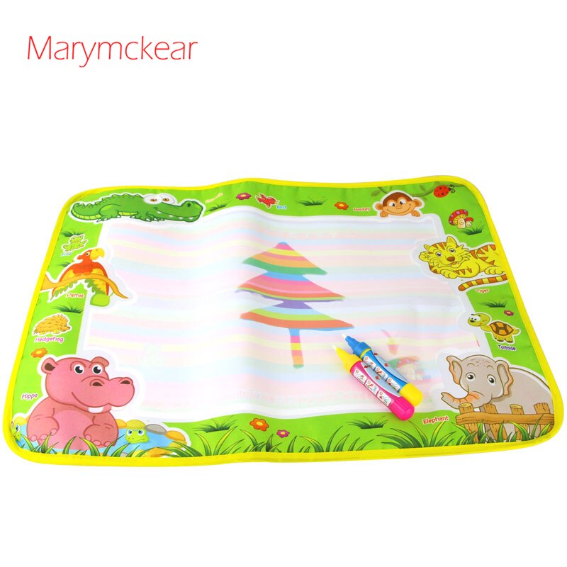 1 Pcs 50x36cm Kids Drawing Board Scratch Art Magic Water Drawing Mat Doodle Toy Kids Craft Water Painting with Water Pen