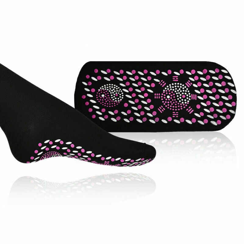 Tourmaline Magnetic Socks Self Heating Therapy Socks Warm Health Care Unisex Heated Socks Winter Comfortable Warm Massage Socks