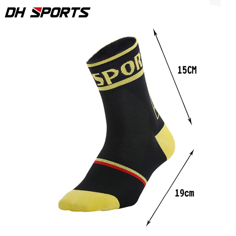 DH SPORTS Best Cycling Socks Men Indoor Mountain Sock Bike Bicycle Equipment Womens Clubs Sky Road Basketball Running Tourism