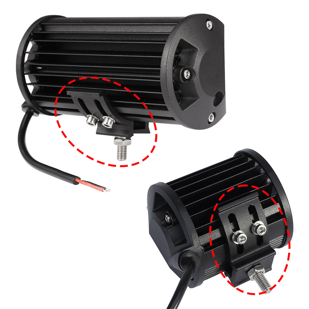 4x4 Offroad Accessories UTV SUV Parts Fog Work Led Light Bar Mount Bracket Holder Universal Car Lights Stand Brackets Kit