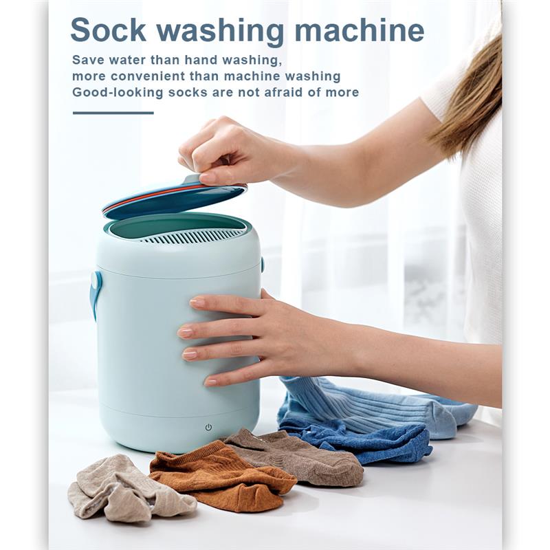 Desktop 2.8 Liter Washing Machine Portable Personal Underwear Laundry Washer Small Wash Travel Camping Cleaning Apartment Dorm