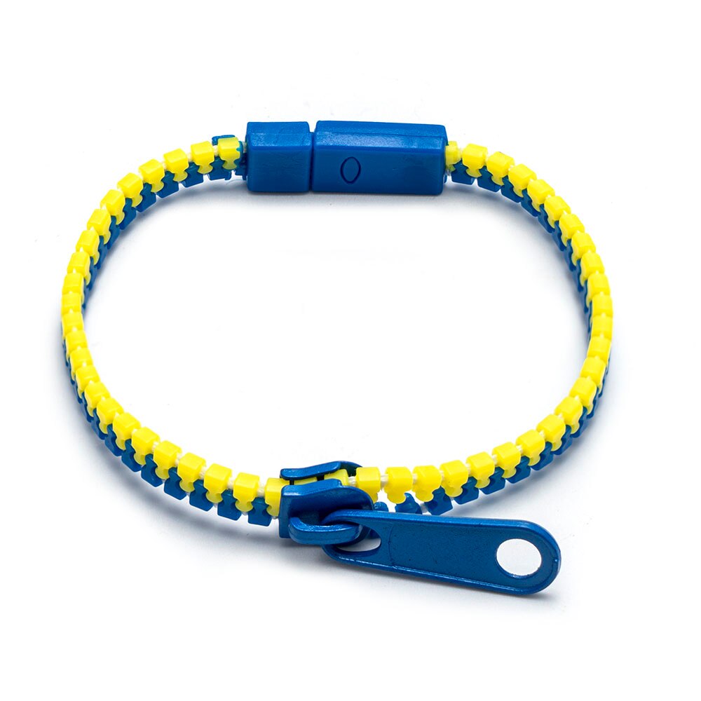 Pulsera Antiestrés con cremallera para niños, juguete sensorial de mano para el autismo, TDAH, 1 unidad: TD955