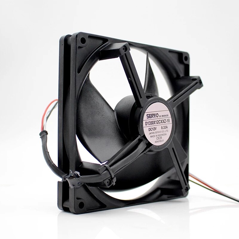 DC12v D1350X12CXXZ-18 0.33A Koelkast Vriezer Koelventilator Compressor Ventilator Delen