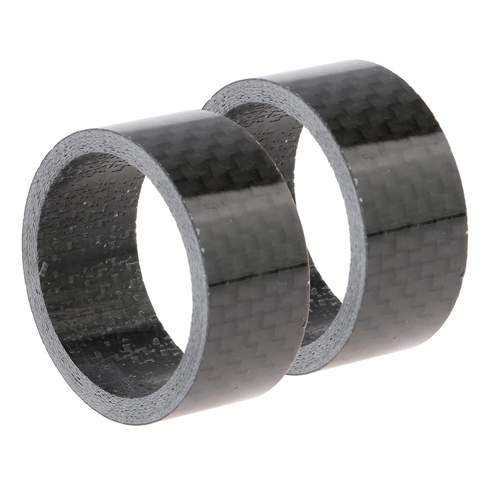 15mm Spacer Stem Full Carbon Fiber Replacement Bike For 1-1/8" (28.6mm) Black 3k Glossy