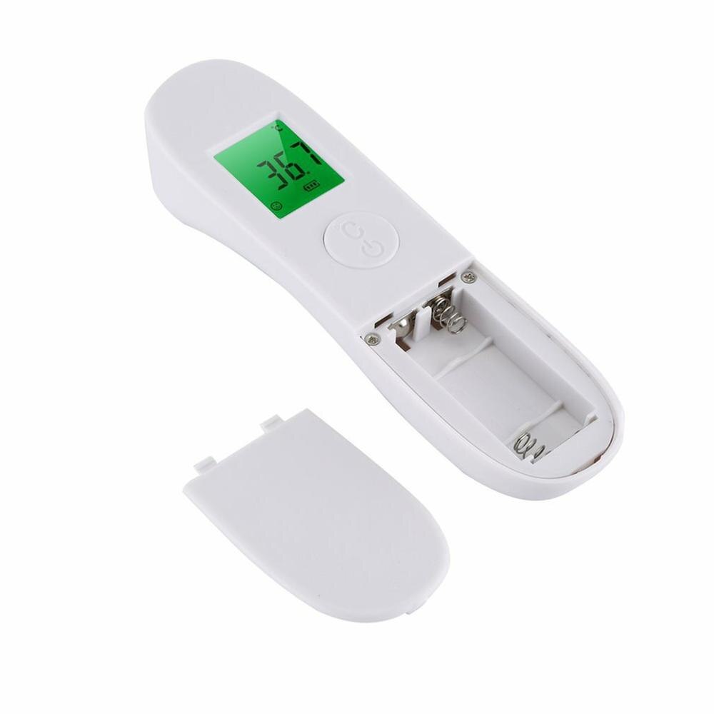 Mini huishoudelijke infrarood lichaamsthermometer met lcd-scherm, automatische opslag van meetgegevens, meting van één seconde
