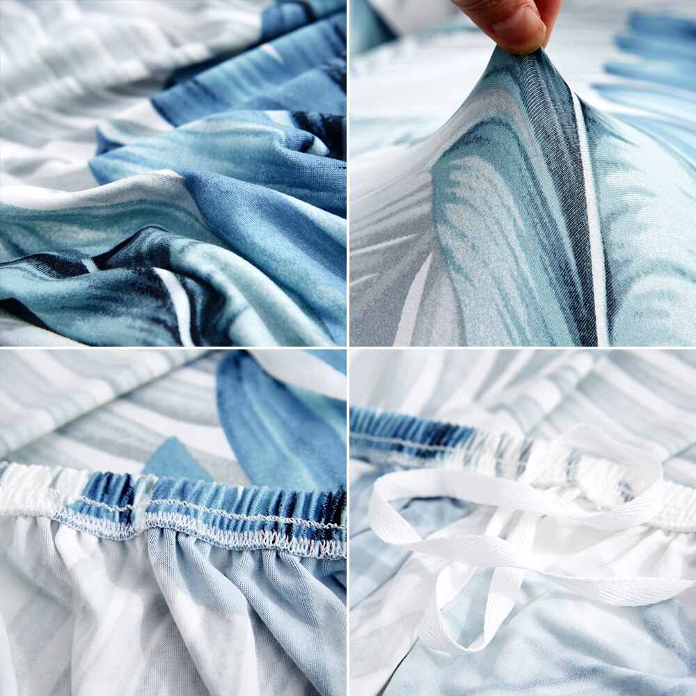 1/2/3/4 Seat Printed Sofa Slipcovers Elastic Stretch Sectional Sofa Cover For Living Room Couch Cover Armchair Cover