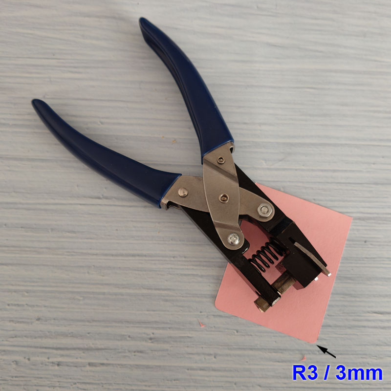 R3 R5 R10 Corner Rounder Cutter Corner Plier Hand Held Heavy Duty Steel ID Card Cutting Corners 3mm 5mm 10mm: Orange