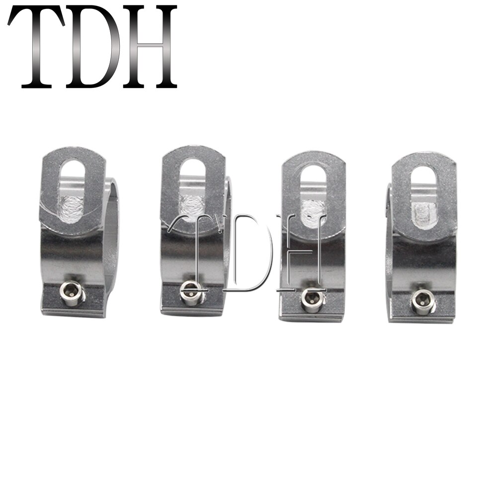 Kit de montaje de abrazaderas de carenado de faro delantero de motocicleta de aluminio para Harley Cafe Racer 35-50mm tenedores accesorios de moto