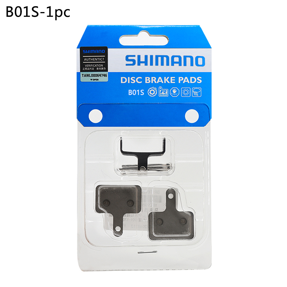 Pastillas de freno SHIMANO B01S G01S J02A J04C, pastillas de freno de disco de resina para MTB MT200 / M315 Br-M485 M445 M446 M447 M395 M355 M575 M475: Blanco
