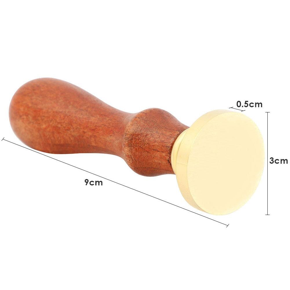 Retro Wax Seal Furnace Stove Wood Sealing Wax Spoon for Heating Wax Melting Making Wedding Invitation Scrapbook for Candle Stamp: 30mm White Paper Box