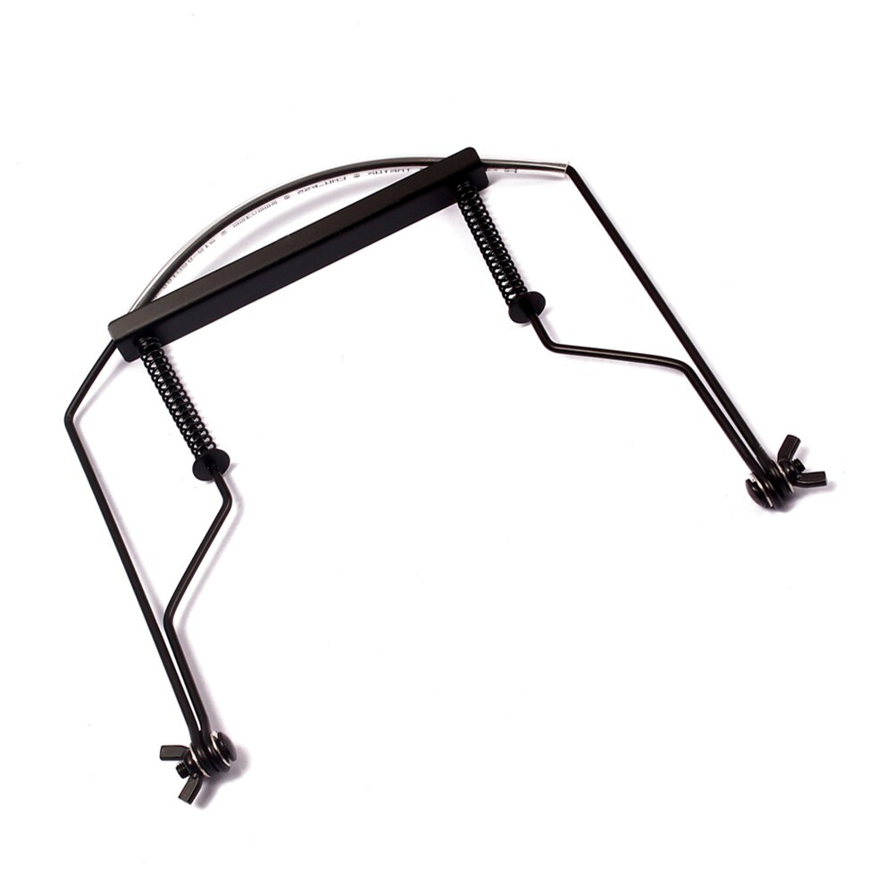 10 Holes Harmonica Houder Draagbare Harmonica Accessoire Mond Accessoire Voor Harmonica: Black