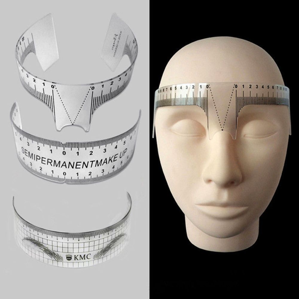 Stainless Steel Golden Ratio Calipers Microblading Permanent Makeup Eyebrow Measure Tool Mean Golden Eyebrow Divider 1pcs