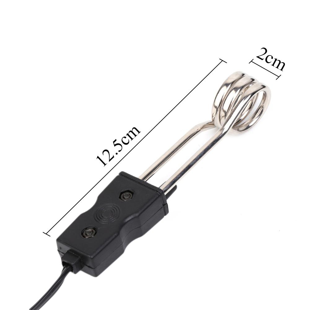 12V Draagbare Elektrische Auto Onderdompeling Boiler Voor Reizen Camping Picknick Mini Boiler Warm Water Koffie Onderdompeling Reizen