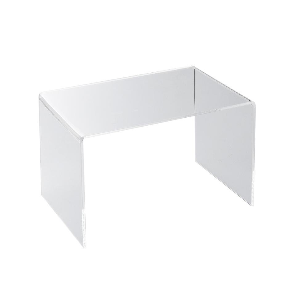 Étagère de rangement en acrylique à plusieurs niveaux, diviseur et organisateur pour armoires de cuisine, supports de rangement transparents pour le bureau