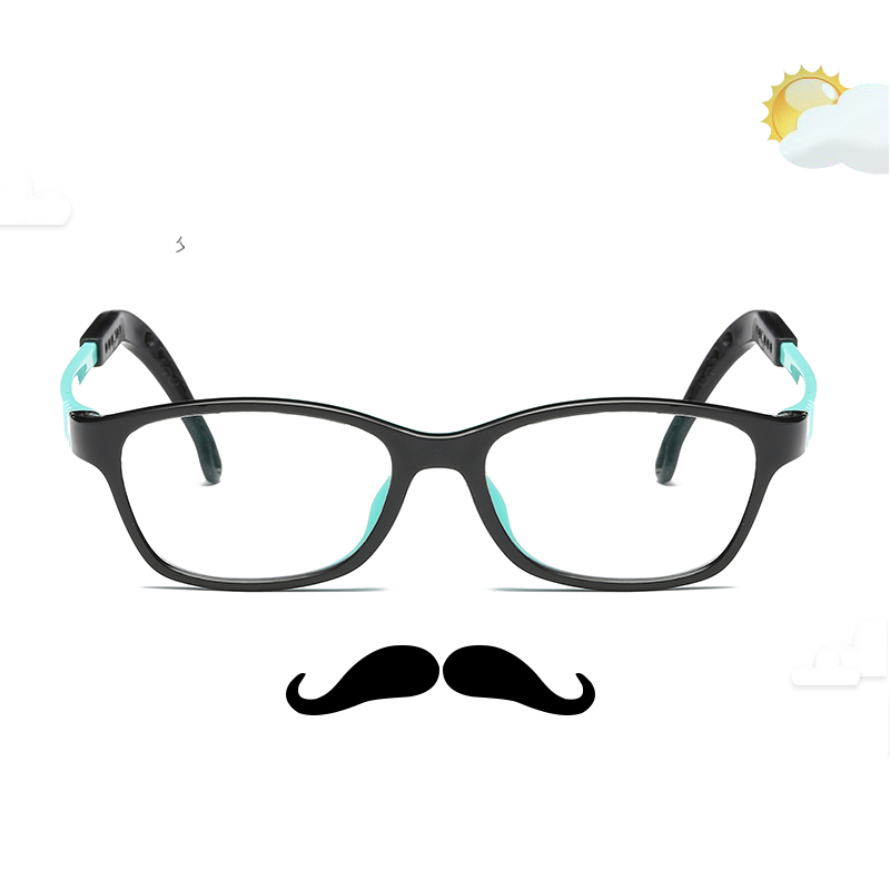 Children anti blue light Glasses block harmful ray for kids boy girl Reduces Digital Eye Strain UV400 protect clear eyeglasses