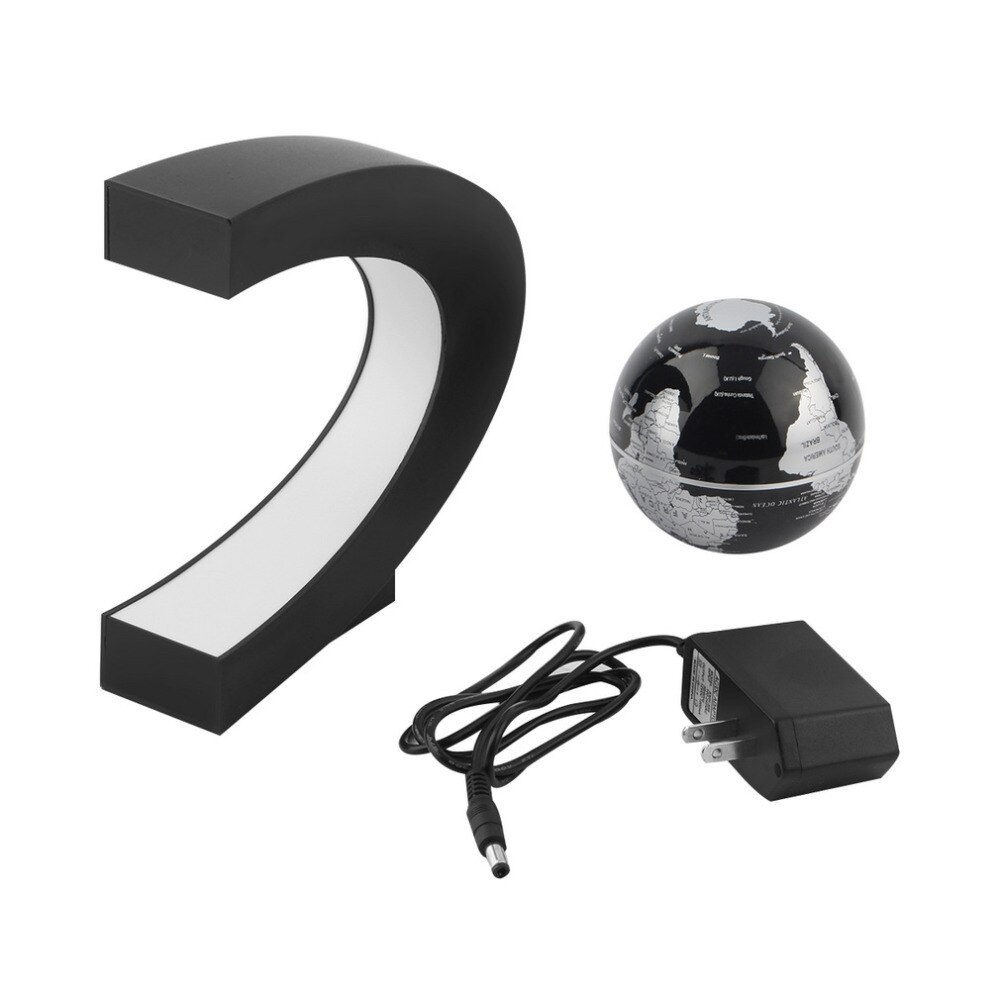 1Pcs Magnetic Levitation Floating Teach Education Globe World Map home Office Decoration Terrestrial Globe lamp