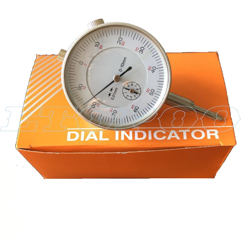 Indicador de Dial de 0,01mm, indicador de dial a prueba de golpes, herramienta de medición de 0-10mm, 0-25mm, 0-30mm, 0-50mm, micrómetro analógico