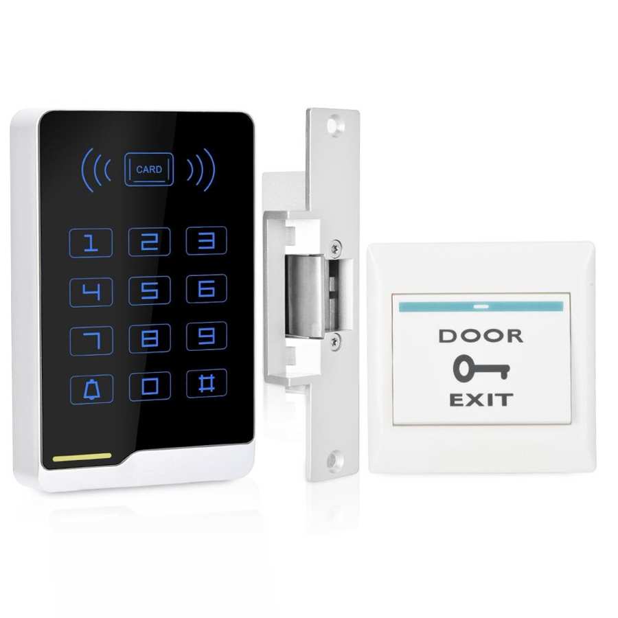DC12V Door Access Control Unit Kit Access Card Device Lock with Power Supply