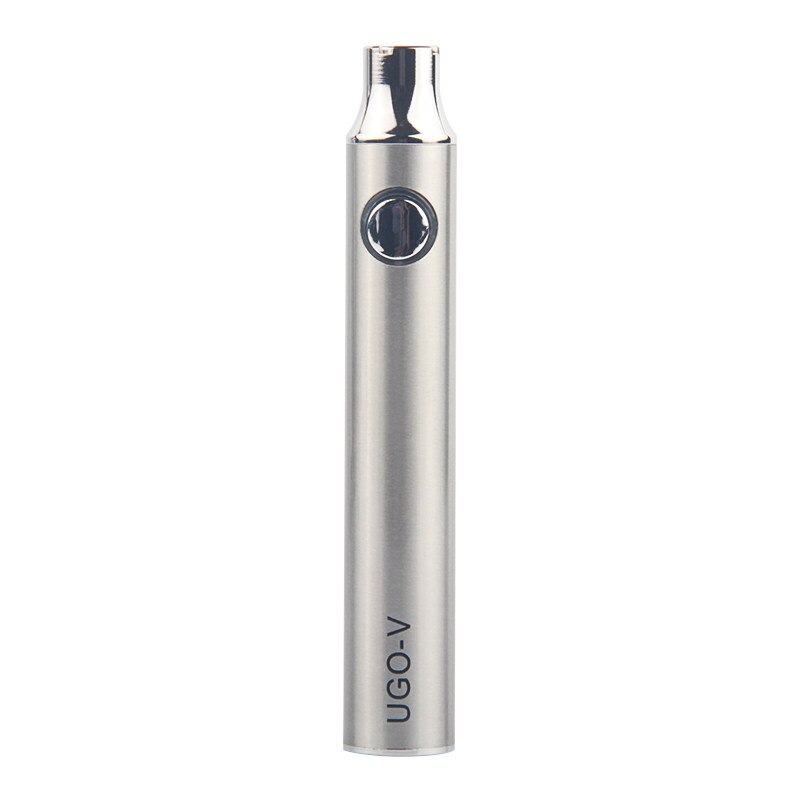 5Pcs Original UGO V Preheat 510 Thread Variable Voltage USB Charging Vape Pen 650mah 900mah EVOD Vape for ego ce4 ce5 vapes tank: Steel / 650mah