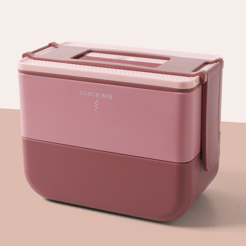 Madpakke mikroovn bento box beholdere madopbevaring frokostkasse picnic lækagesikker 800ml 1600ml