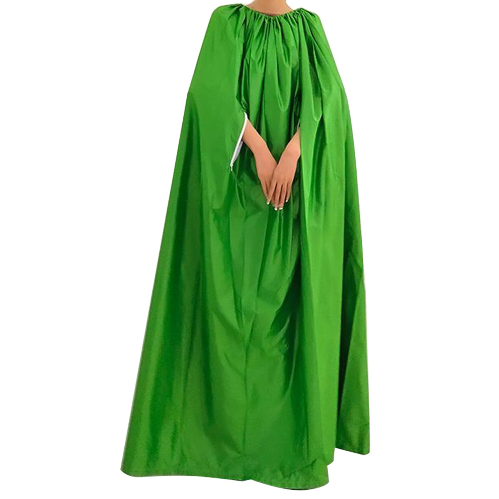 Yoni Steam Gown Bath Robe Cloak Detox Spa Waterproof Fumigation Vaginal Herbs Sweating Tool Home Sauna Full Body: green