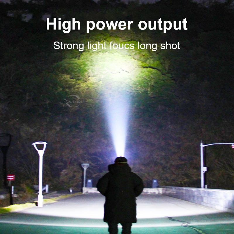 5 Lights Headlights LED Rechargeable Headlamp Ultra Power Head Flahslight Outdoor Waterproof Head Lamp 18650 Battery Head Lights