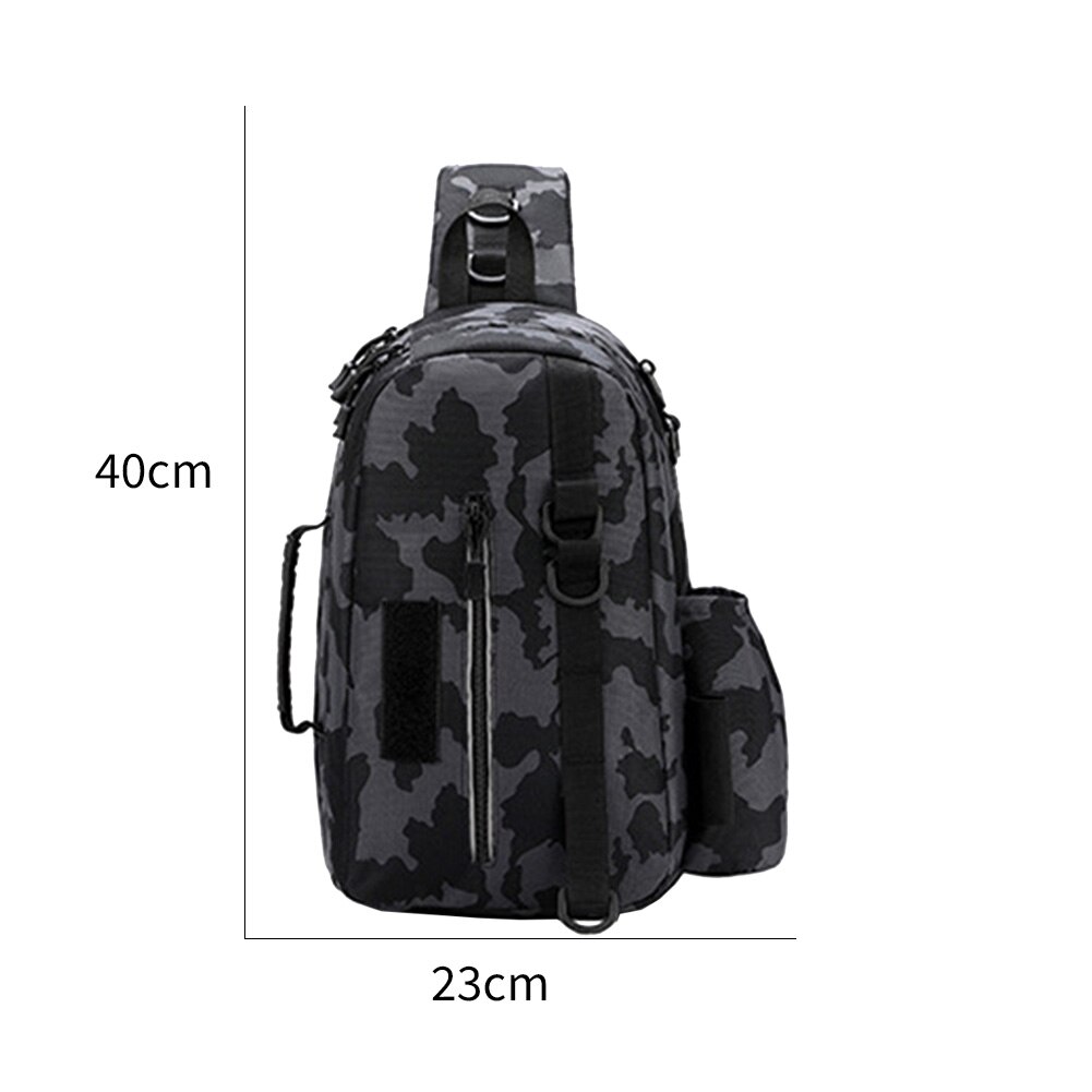 Mochila para equipo de pesca con soporte para caña de pescar, bolsa impermeable de gran capacidad, accesorios de pesca, caja de almacenamiento, bolsa para equipo de pesca