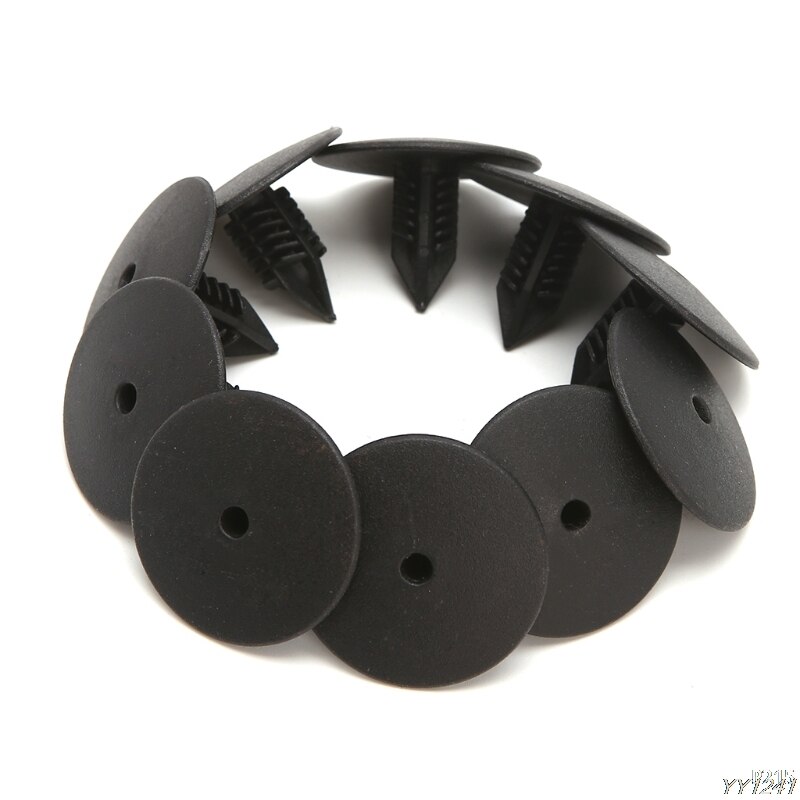 Bil bil 10 st hjulhus foder stänkskydd trim clips för renault clio  mk2 scenic megane bil styling