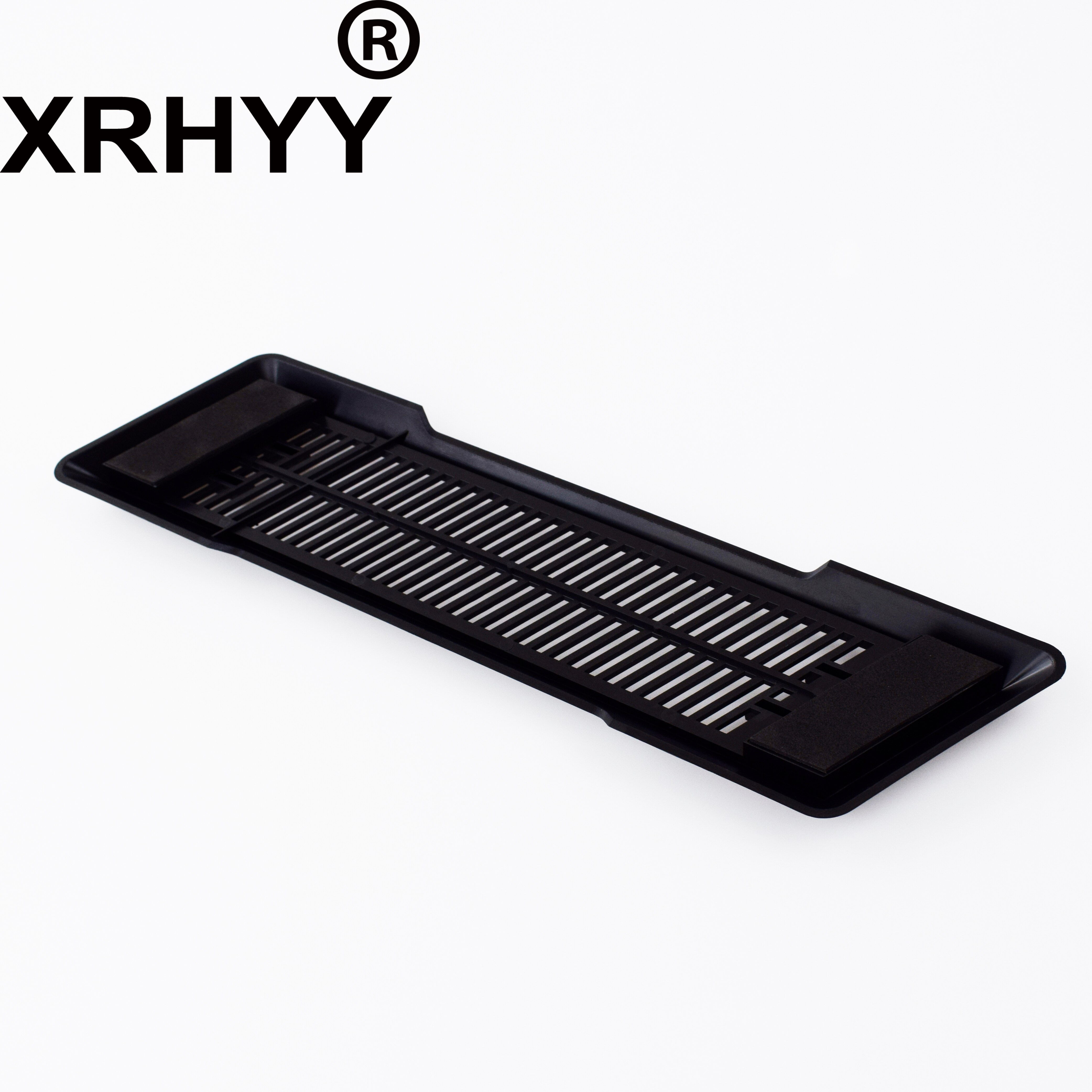 Xrhyy  ps4 pro vertikalt stativ för playstation 4 pro med inbyggda kylventiler och halkfria fötter (svart)