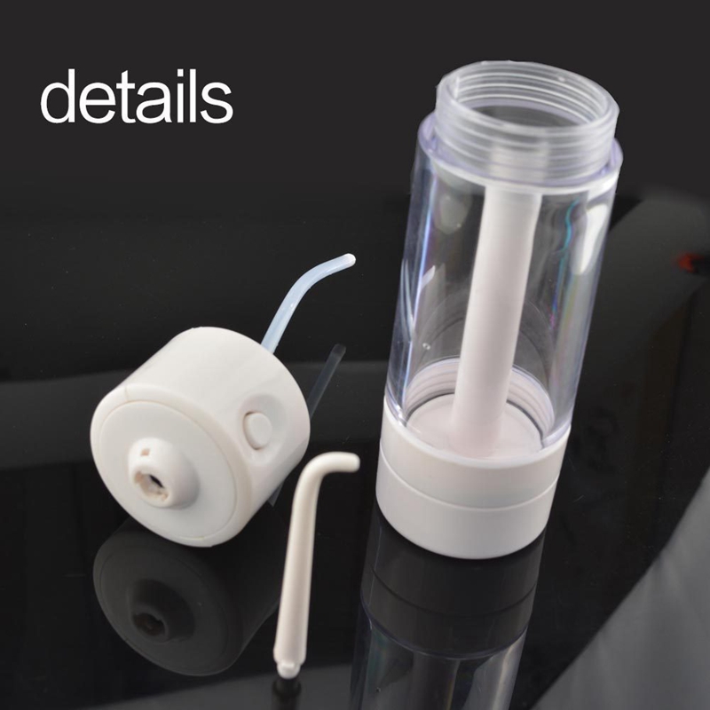 Teeth Cleaning Device Water Flosser Washing Machine Pneumatic Water Flossing Portable Red Teeth