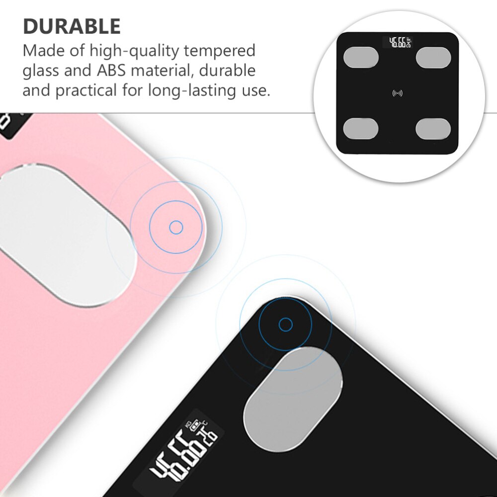 1Pc Body Weight Scale Body Fat BMI Scale Fitness Management Scale Home Gadget