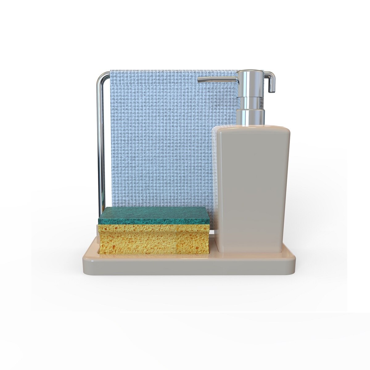 Keuken Type Zeepdispenser Hand Doek Band Badkamer Apparatuur Acessories 19 Verschillende Kleuren Zwart Grijs Hervulbare Luxe: Beige