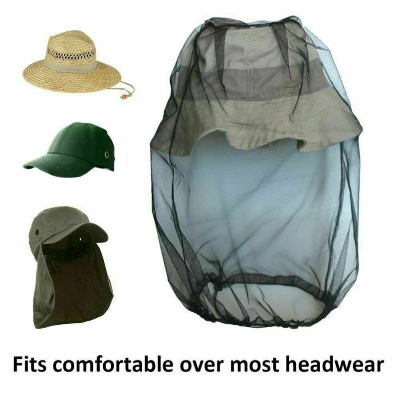 Outdoor Vissen Cap Midge Mosquito Insect Hoed Bug Mesh Gezicht Protector Bijenteelt Hoeden
