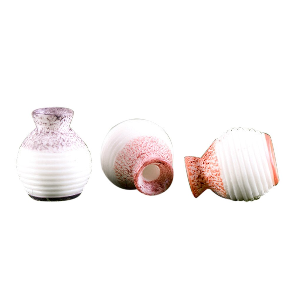 Harpiks miniature lille mund vase dly håndværk tilbehør hjem have dekoration tilbehør bolig dekoration finskåret vase ornament