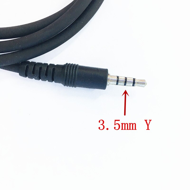 USB programming cable 3.5mm Y plug for Yaesu/Vertex Standard VX168 VX160 VX418 VX351 VX-2R/VX-3R/FT-60R etc walkie talkie