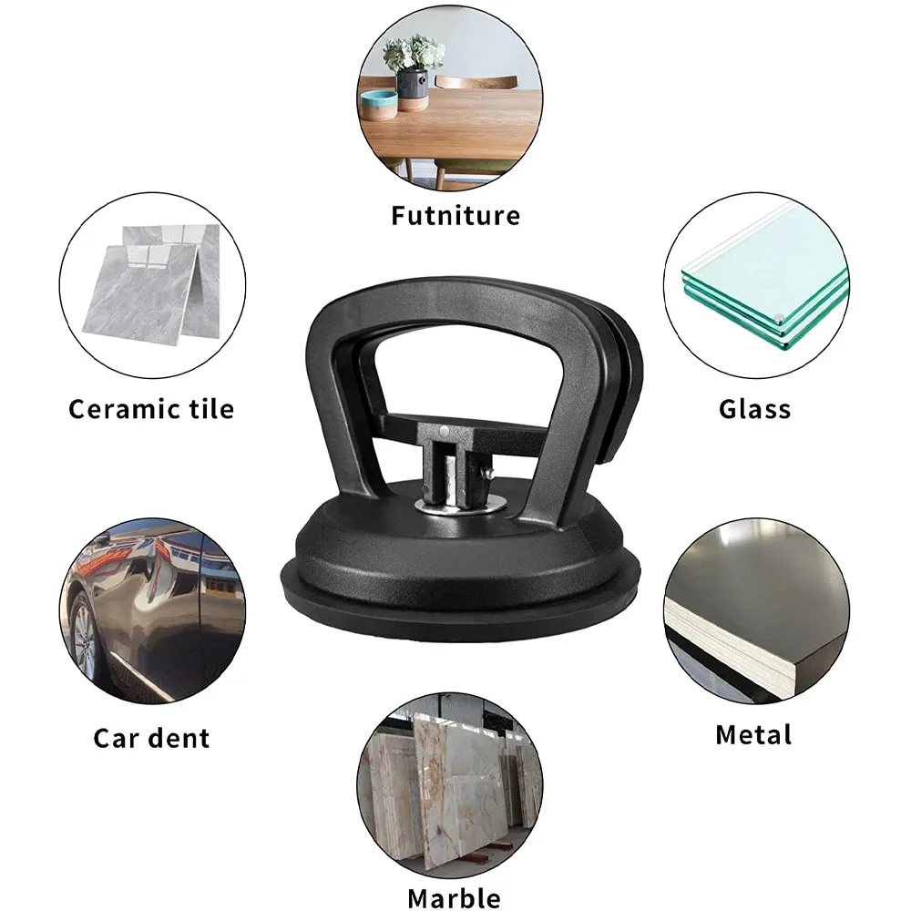Extractor de abolladuras, herramienta con ventosa para quitar paneles de carrocería, herramienta con ventosa para reparación de automóviles de 2 pulgadas, ventosa adecuada para abolladuras pequeñas, 1 Uds.