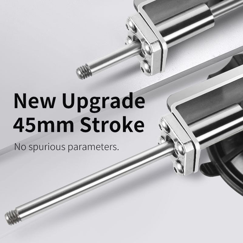 45mm-  dc12-24v lineær aktuator med stempelmotor, justerbar stempelmotor