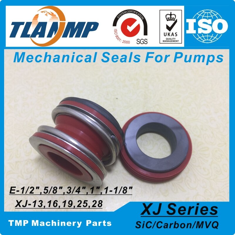 E-3/4 "(0.75 Inch) XJ-19 Mechanical Seals (Materiaal: Ca/Sic/Mvq) siliconen Rubber Voor Hoge Temperatuur-Equivalent J-Crane Type 6