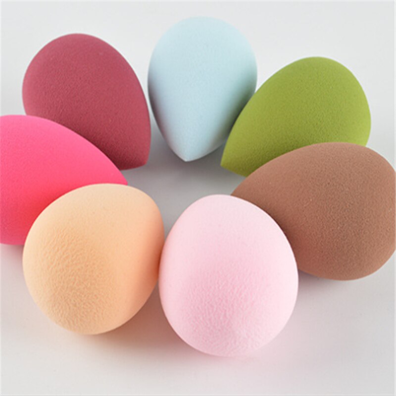 1Pc Water Shape Make-Up Puff Foundation Spons Cosmetische Puff Smooth Beauty Cosmetische Make-Up Accessoires Spons Bladerdeeg Gereedschap